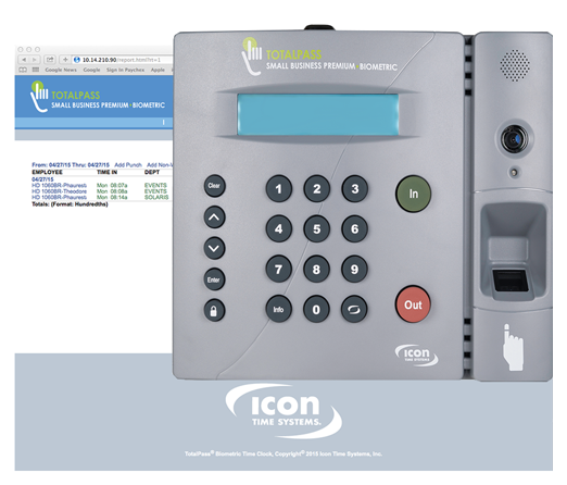 icon time time and attendance solutions for business
