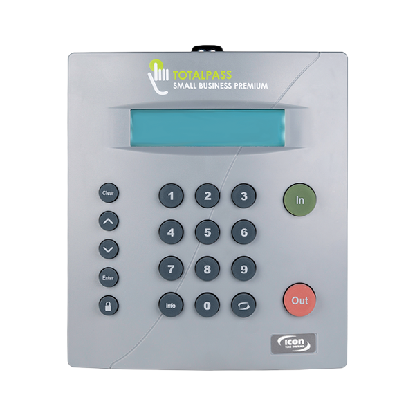 Icon Time Systems TotalPass P600 Proximity Card Employee Time