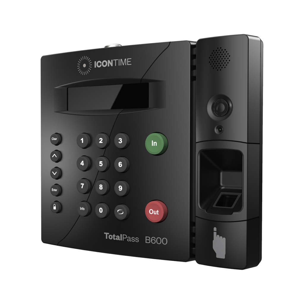 icon time totalpass b600 biometric wifi time clock icon time totalpass b600 biometric wifi time clock
