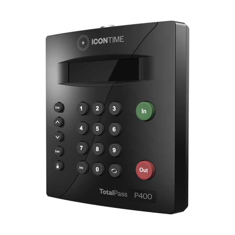 TotalPass P600 Proximity Card Time Clock Icon Time TotalPass P600 Proximity Card Time Clock Icon Time